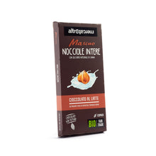 Carica l'immagine nel visualizzatore di Gallery, Cioccolato Mascao al latte con nocciole intere - Bio | 100 g