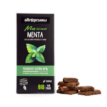 Carica l'immagine nel visualizzatore di Gallery, Cioccolato Mascao fondente extra alla menta - Bio | 100 g