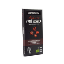 Carica l'immagine nel visualizzatore di Gallery, Cioccolato Mascao fondente extra caffè arabica - Bio | 100 g