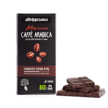 Carica l'immagine nel visualizzatore di Gallery, Cioccolato Mascao fondente extra caffè arabica - Bio | 100 g