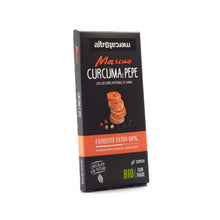Carica l'immagine nel visualizzatore di Gallery, Cioccolato Mascao fondente extra curcuma e pepe - Bio | 100 g