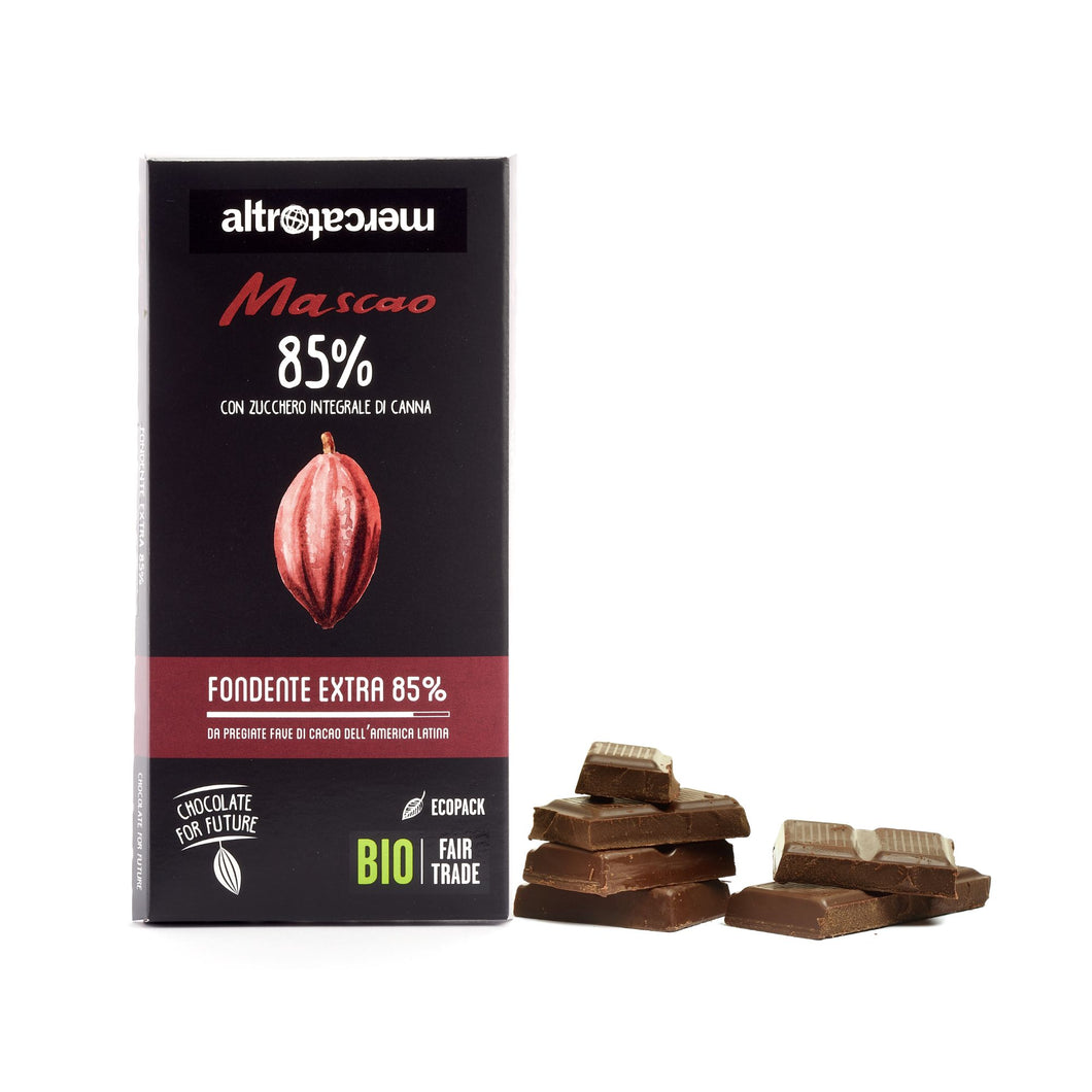 Cioccolato Mascao fondente extra 85% - Bio | 100 g