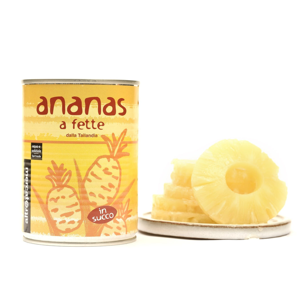 Ananas a fette in succo Thailandia | 50 g