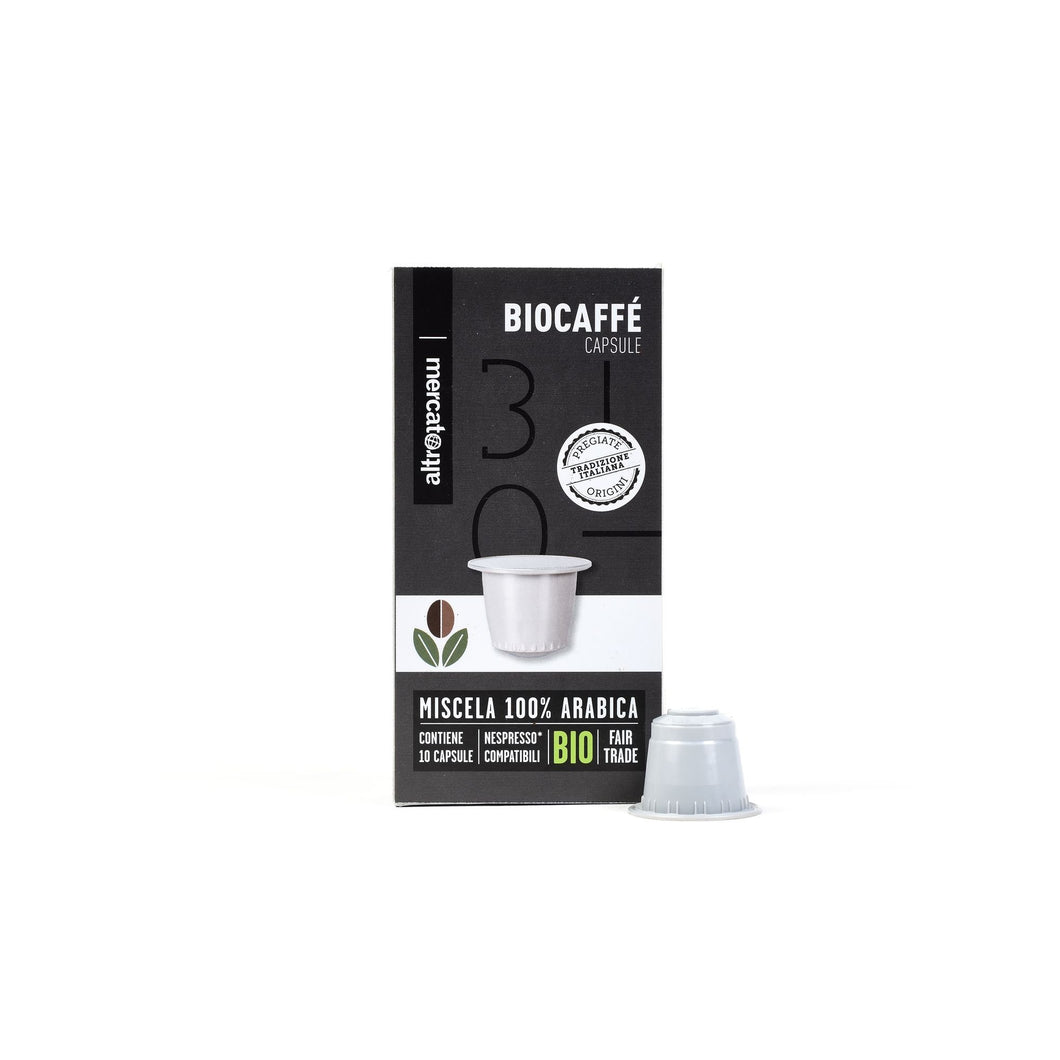 Caffè 100% Arabica Biocaffè In capsule -  Bio | 52 g