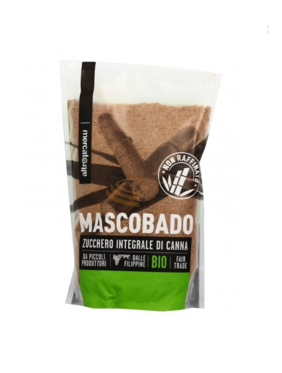 Zucchero integrale di canna Mascobado - Bio | 500 g