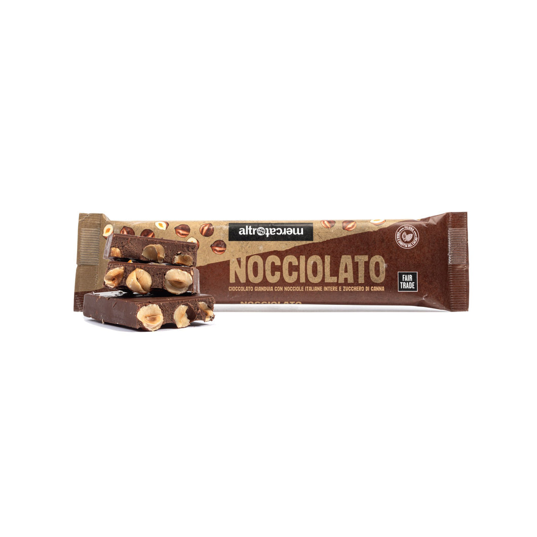 Cioccolato Nocciolato gianduia e nocciole intere | 125 g